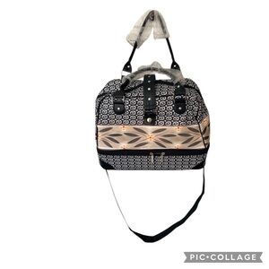 TEMPTATIONS BY TARA OLD WORLD INSULATED DOUBLE CASSEROLE TOTE BAG